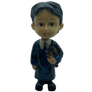 Nuovissimi ornamenti decorativi personalizzati personalizzati ---- carattere in resina <span class=keywords><strong>di</strong></span> sculture <span class=keywords><strong>di</strong></span> teste Bobble del giudice - Product Image 5