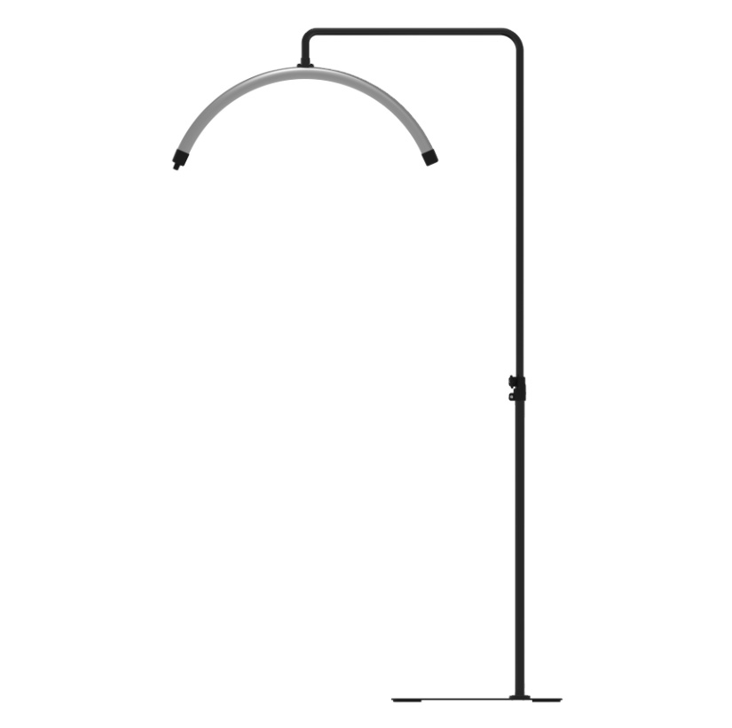 Светодиодная Лунная лампа черного цвета OEM, профессиональная лампа для ухода за ресницами и татуировок