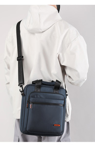 Sacs de voyage professionnels pour hommes en tissu enduit, modernes et tendance, avec poignée, pour articles de toilette et cosmétiques, vente en gros - Product Image 6
