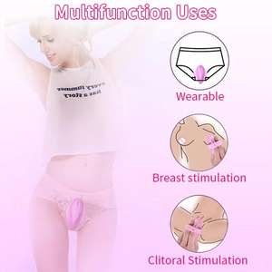 遥控隐形表带手表可穿戴内裤振动器女性成人阴蒂阴部乳头刺激器性玩具 % - Product Image 2