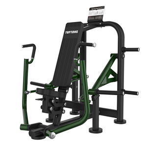 TOPTONS Super Septembre Haute Qualité Commerciale Inclinaison Poitrine Presse Gym Fitness Équipement Machine Plaque Chargée Poitrine Machine - Product Image 2