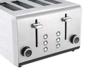 Ousheng Retro Design <strong>4</strong>-Slice Stainless Steel <strong>Toaster</strong> <strong>and</strong> Electric <strong>Kettle</strong> <strong>Set</strong> Breakfast <strong>Set</strong> Customized Logo Household Application - Product Image 5