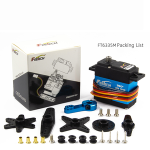 Ft6335m 8.4V 35kg không thấm nước kỹ thuật số mô-men xoắn cao 360 độ từ mã hóa thép bánh răng servo cho robot xe ô tô quadcopters công cụ - Product Image 1