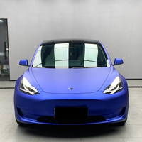 Film de protection de carrosserie de voiture mat, film PPF, peinture TPU, satin liquide, bleu métallique, fabricants de film TPU PPF