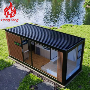 Container Abitativo in Acciaio da 40 Piedi Più Popolare, Certificato CE, Design Moderno per <span class=keywords><strong>Casa</strong></span>, Ufficio, Hotel, Villa, Centro Commerciale - Product Image 3