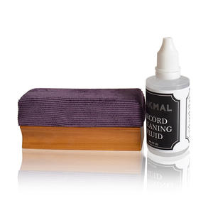 Kit de nettoyage de disques vinyles Makmal avec brosse et liquide, ensemble de nettoyage anti-poussière - Product Image 3