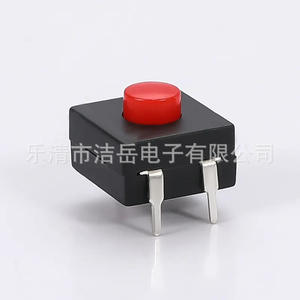 Interrupteur à bouton-poussoir Lqhy 12x12mm, boîtier en plastique autobloquant, borne à broches, étanche à la poussière IP40 pour lampe torche - Product Image 4