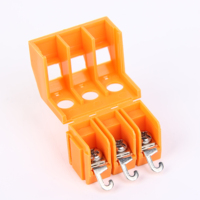 XY266 2P 3P 9.5MM Bornier de rail DIN traversant à vis pour transformateur, Conformité UL RoHS, Vente directe usine OEM