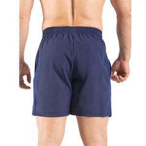 Pantalones cortos de gimnasio de diseñador para hombre, pantalones cortos de entrenamiento cómodos de poliéster para entrenamientos de Fitness y correr, pantalones cortos deportivos de patrón sólido - Product Image 2