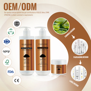 Shampooing et après-<span class=keywords><strong>shampoing</strong></span> hydratant à l'argan de haute qualité pour la réparation des cheveux, produit capillaire de marque privée - Product Image 3