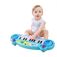Tastiera Elettronica in Plastica per l'Educazione della Prima Infanzia, Giocattolo Musicale per Bambine, Pianoforte Giocabile per l'Apprendimento ed l'Esercizio, Confezione Regalo Chenghai