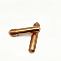 Pointe de contact pour soudage MIG résistante à l'usure, standard et non standard, pièces de rechange industrielles sur mesure, fourniture directe d'usine