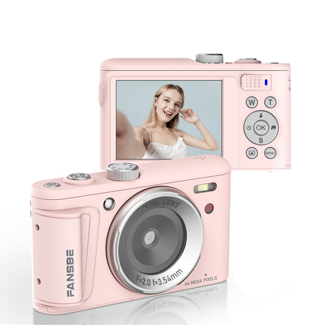 KENUO Custom 64MP 18X Zoom CMOS Sensor 2.8inch HD 4K Photography Camera Video Recorder Mini Digital Cameras
