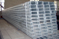 Barre en U galvanisée structurelle 140X58 Ipe Ipn Upn Poutre en acier en forme de U pour la construction