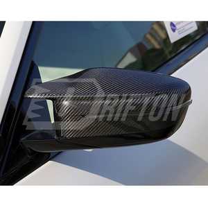 Carcasa de espejo lateral de fibra de carbono real de repuesto en stock en EE. UU. para BMW G80 G81 G82 G83 M3 M4 - Product Image 3