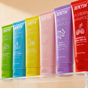 Champú con Infusión de Queratina y Colágeno para Reparar el Cabello <span class=keywords><strong>Seco</strong></span> y Dañado, Tratamiento para Puntas Abiertas con Aceite de Argán, Suaviza el Cabello Encrespado - Product Image 1