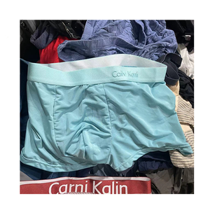 Ropa interior de algodón informal de alta calidad <span class=keywords><strong>para</strong></span> hombre y niño de <span class=keywords><strong>segunda</strong></span> <span class=keywords><strong>mano</strong></span>, pantalones cortos, tienda china a granel, nuevo stock, Ukay, Ukay, Bale, venta por Kilo - Product Image 2