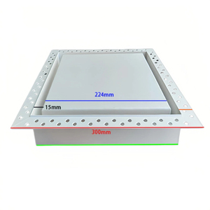 Diffuseur d'air encastré en aluminium, design <span class=keywords><strong>rectangulaire</strong></span> moderne, <span class=keywords><strong>grille</strong></span> de <span class=keywords><strong>ventilation</strong></span> pour salle de bain - Product Image 2