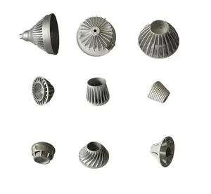 Factory customized precision casting parts metal machining services aluminum parts die casting