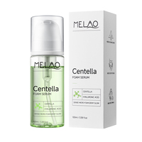 Sérum à l'extrait de Centella Asiatica Cica pour peaux sensibles, apaisant, hydratant, soutient la barrière cutanée, soin du visage quotidien, marque privée