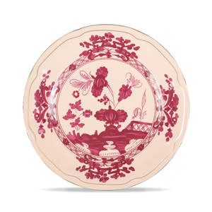 ชุดจานเซรามิกพอร์ซเลนลายวิวทิวทัศน์สีชมพูสไตล์เรโทร  ชุดอาหารค่ำหรูหรา  แบบโบนไชน่า ขายส่ง - Product Image 2