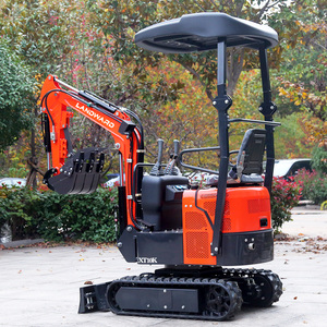 Mini-excavatrice sur chenilles de 1 tonne, neuve ou d'occasion, avec moteur CE 5 EPA, pompe à moteur intégré, engrenage multifonction, faible entretien - Product Image 2