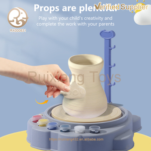 STEM Cognition DIY Malerei Kinder Spielzeug herstellungs maschine 3D pädagogische Ton keramik maschine für 2-4 5-7 Jahre altes Kunststoff material - Product Image 3