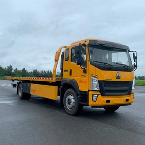 Camión de Rescate de Plataforma Deslizante Sinotruk HOWO de 10 Toneladas de Uso Pesado con Cabrestante Hidráulico de 5 Toneladas - Product Image 2