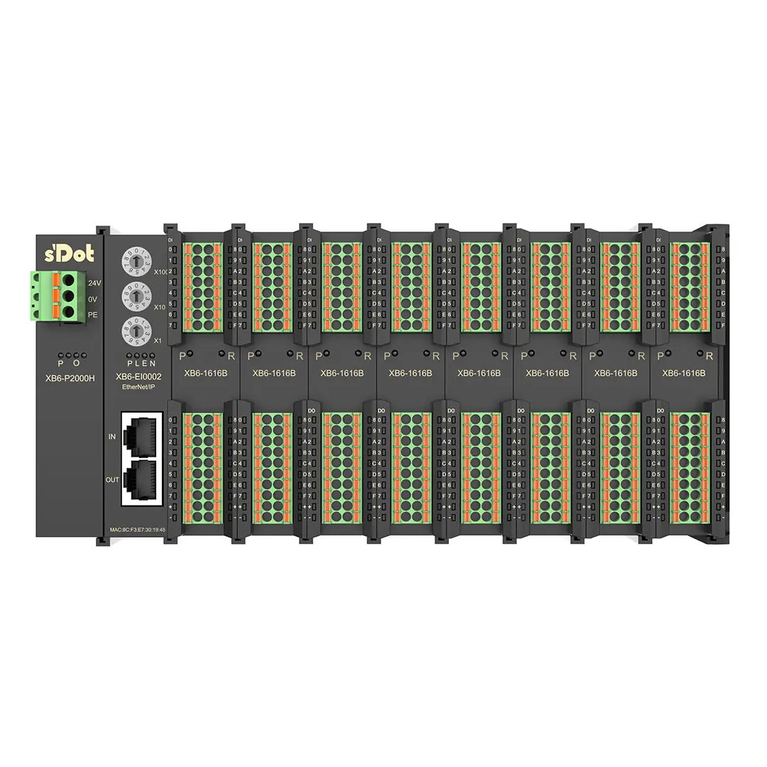 सॉलिडॉट रिमोट IO 8AI एनालॉग इनपुट मॉड्यूल 0-10V -10-10V | XB6-A80V