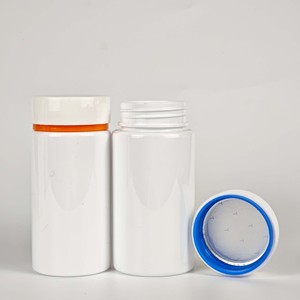 Botellas de HDPE Personalizadas de Color Blanco, Cilíndricas, de 120 ml, 150 ml, 175 ml y 200 ml, para Suplementos, Pastillas y Medicamentos, con Tapa de Rosca - Product Image 2