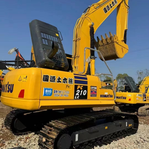 Excavadora KOMATSU PC210lc Usada Original de Calidad Confiable, 21 Toneladas, Cucharón de 1m, Componentes Principales: Motor, Caja de Cambios, Bomba, en Oferta - Product Image 3