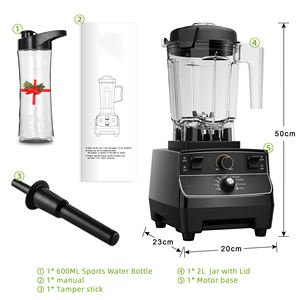 전문가용 카운터탑 블렌더 스무디 믹서(68온스 <span class=keywords><strong>BPA</strong></span> 프리 투수, 스마트 타이머 및 사전 프로그래밍된 피크 2200W 파워 믹서 포함) - Product Image 3