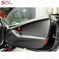 Panneau intérieur de porte en fibre de carbone sèche SPC pour Huracan, kit de garniture intérieure en fibre de carbone sèche pour Lamborghini LP610 LP580