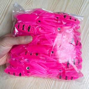 ปลาหมึกปลอม15ซม. 16ก.,เหยื่อปลอมปลาหมึกปลา<span class=keywords><strong>หมึก</strong></span>ปลาหมึกสีชมพูเหยื่อตกปลาพลาสติกยูวีอ่อนเรืองแสงอุปกรณ์<span class=keywords><strong>ตก</strong></span>ปลา - Product Image 3