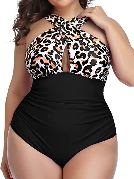 2022 new bikini one-piece swimsuit hot sexy deep V cross one-piece swimsuit Eco Friendly Recycled Nylon Swimwear