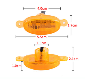 Grille gündüz koşu Amber renk <span class=keywords><strong>Led</strong></span> evrensel araba <span class=keywords><strong>led</strong></span> ön izgara strobe koşu işık - Product Image 5