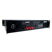 Mélangeur de puissance à coque métallique pour amplificateur de sonorisation hybride professionnel OBT-6150 de 150 watts avec protection contre les courts-circuits anti-protek