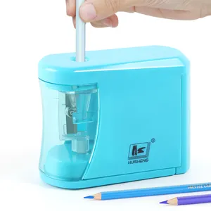 2AA Battery Electric Automatic Pencil Sharpener ABS Housing And Easy Using Suitable For Kids