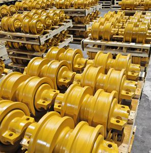 بكرة جنزير للبلدوزر 141-30-00576 141-30-36370 141-30-36121 مجموعة بكرة الجنزير لقطع غيار كوماتسو - Product Image 2