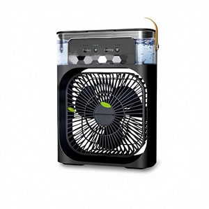Nouveau ventilateur lumineux multifonction USB mini à cinq trous, alimenté par batterie, pour vente en gros transfrontalière - Product Image 1