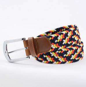 Mode Sport Stof Riemen Heren Stretch Geweven Riem Golfgordels - Product Image 4