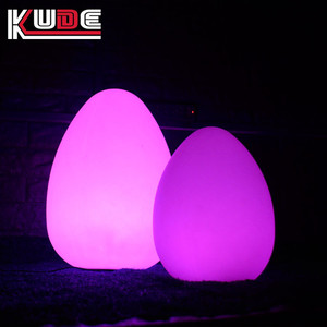 Lampe LED imperméable en forme d'œuf, lumières décoratives pour chambre à coucher, éclairage de vacances, lampe de table LED, lampes de nuit pour chambre d'enfant - Product Image 2