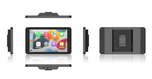 หน้าจออัจฉริยะแบบพกพา OEM ODM ขนาด 7 นิ้ว รองรับ CarPlay และ Android Auto พร้อมจอแสดงผล HD รองรับการเล่นหลายผู้เล่น เชื่อมต่อบลูทูธได้ - Product Image 6