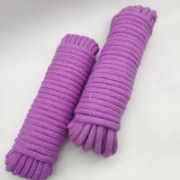 Cordon en chanvre coloré de 6 mm de la marque YongLin, tressé multi-brins, rétro, fait main, décoratif, avec couleur personnalisée