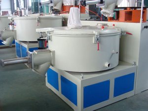 เครื่องผสมผงพีวีซีแบบกรวยสองสกรูสแตนเลส พร้อมระบบทำความร้อนไฟฟ้าอัตโนมัติ - Product Image 5