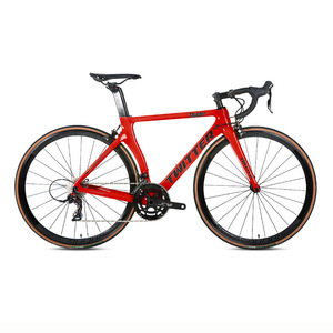 Bicicleta de Carretera Thunder 700C con Cuadro de Carbono, Bicicleta de Carreras Ligera con Asiento Cómodo - Product Image 3