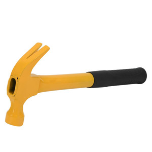 Marteau à griffes en acier à haute teneur en carbone personnalisé avec poignée antidérapante adhésive, marteau de toiture à queue de pie - Product Image 1