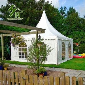 3x3m 5x5m Offre Spéciale Petites tentes Pagode PVC Tentes imperméables Auvent Tentes d'événement extérieur Gazebo en vente - Product Image 5