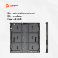 Layar LED Luar Ruangan Hemat Energi Seri EcoBright Kabinet Aluminium Die-casting Hitam P4.44 P5.7 P6.67 P8 P10 Jumbotron LED