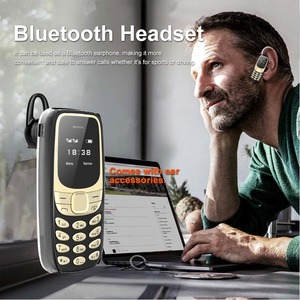 Teléfono Móvil Mini BM35 con Botones, Red 2G GSM, Doble SIM, Marcador Inalámbrico, Lista Negra, Voz Mágica, Alarma, Llamadas, Teléfono Pequeño <span class=keywords><strong>de</strong></span> Bolsillo - Product Image 6